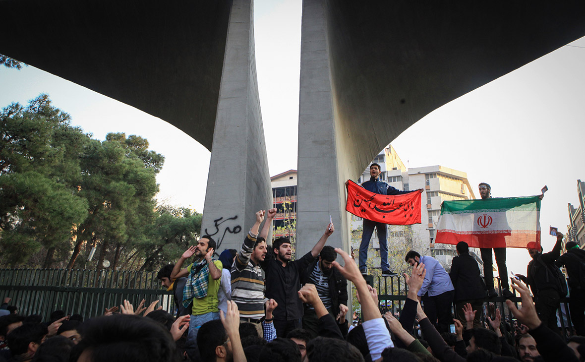 Акции протеста в Тегеране