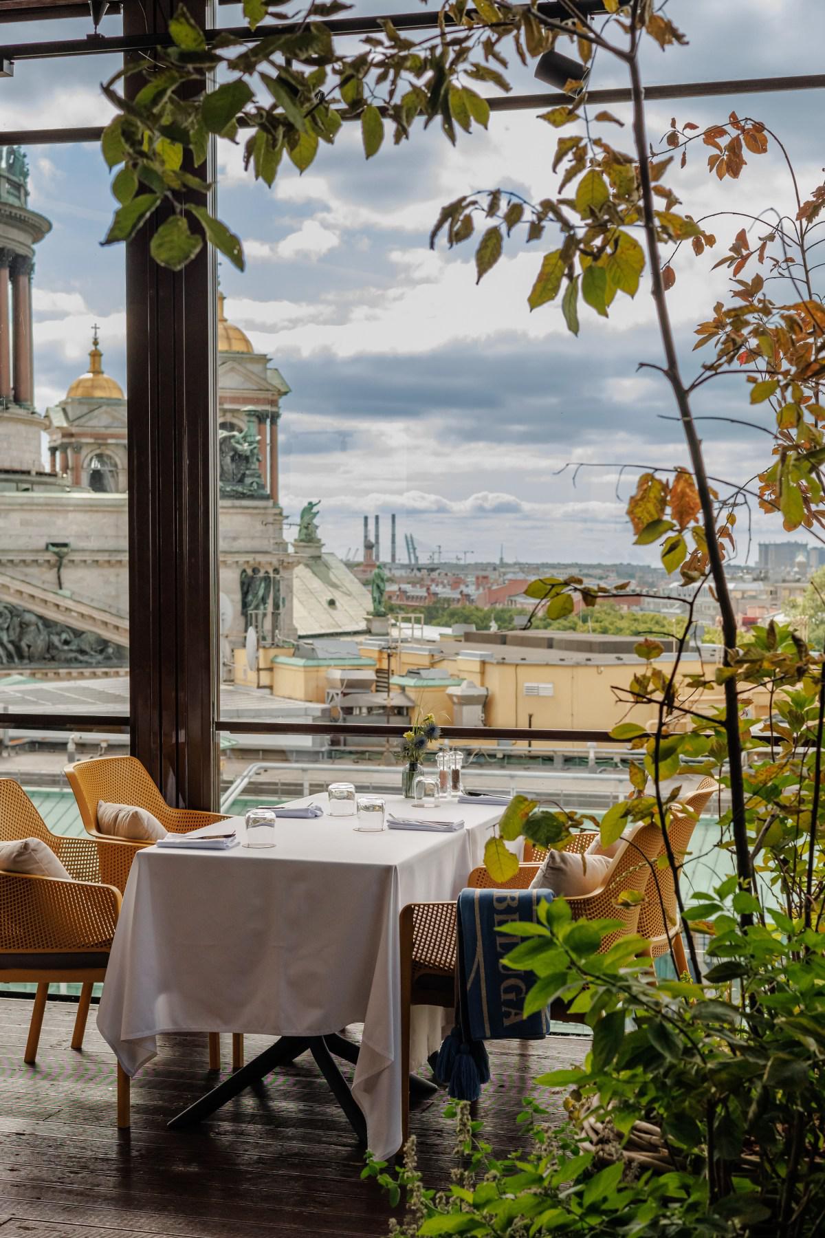 Панорамная терраса HI-SO Terrace, SO/ St. Petersburg