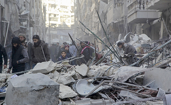 Ситуация в городе Алеппо