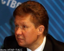 А.Миллер: Газпром будет поставлять газ Украине по $418