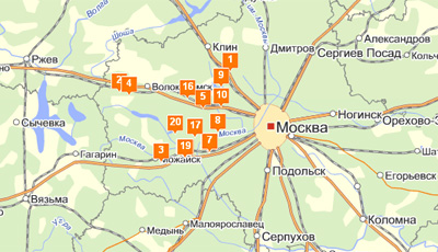 Крупные инвесторы скупают земли на Новорижском и Минском шоссе Подмосковья