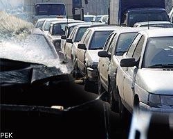 В Воронеже из-за плохой погоды столкнулись 15 автомобилей