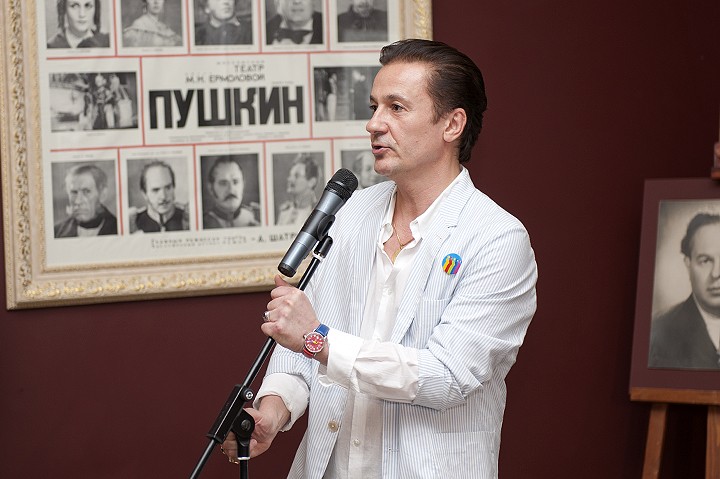 Вручение премии имени Андрея Лобанова