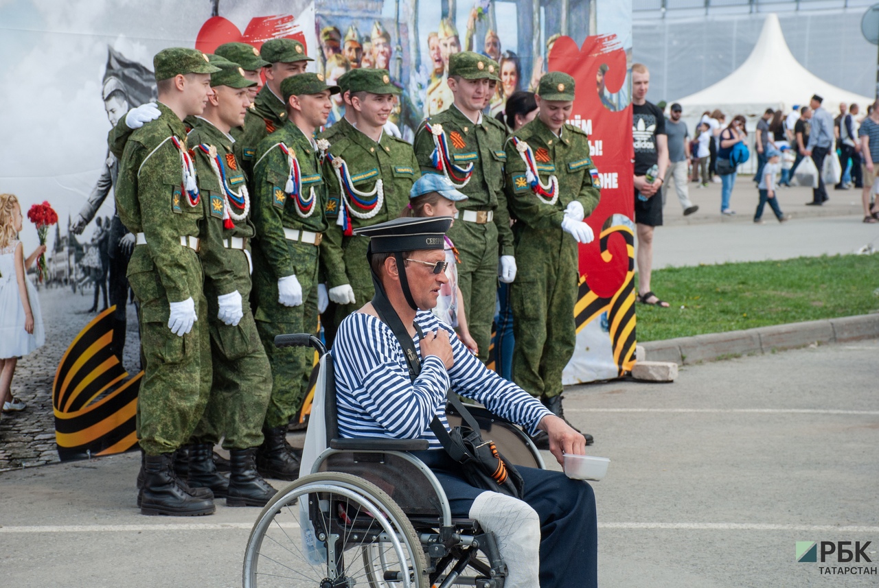 Казань празднует День Победы. Фоторепортаж