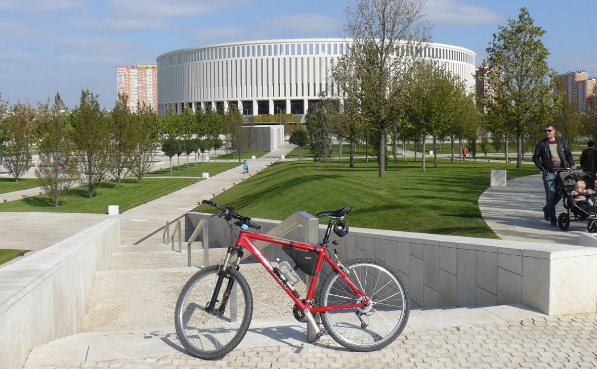 В парке «Краснодар» запретили велосипеды и гироскутеры