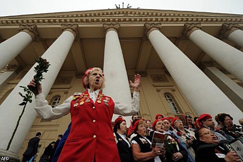 Празднование Дня Победы в Москве