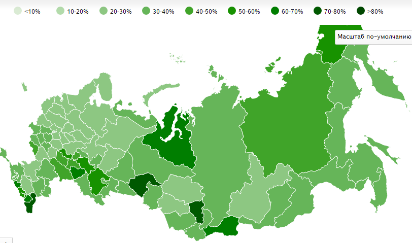 Башкирия вошла в список самых активно голосующих регионов