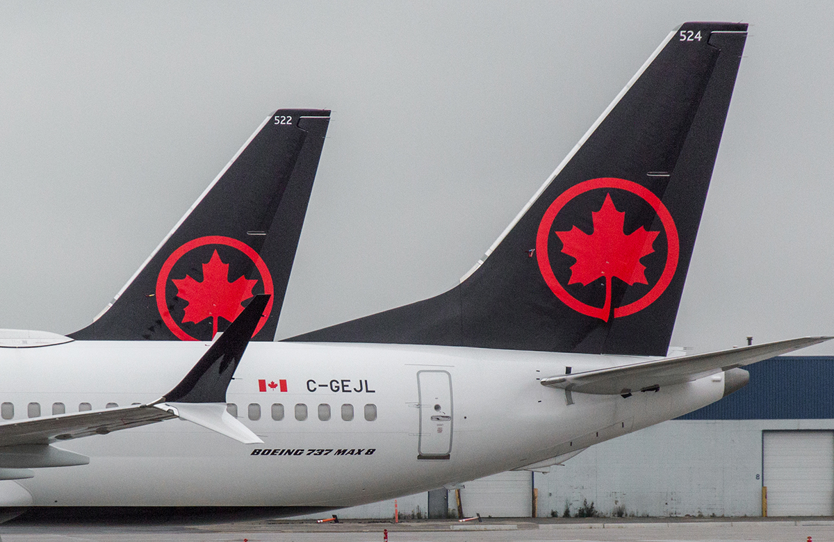 Air Canada ожидает восстановления спроса на рейсы к декабрю 2023 года
