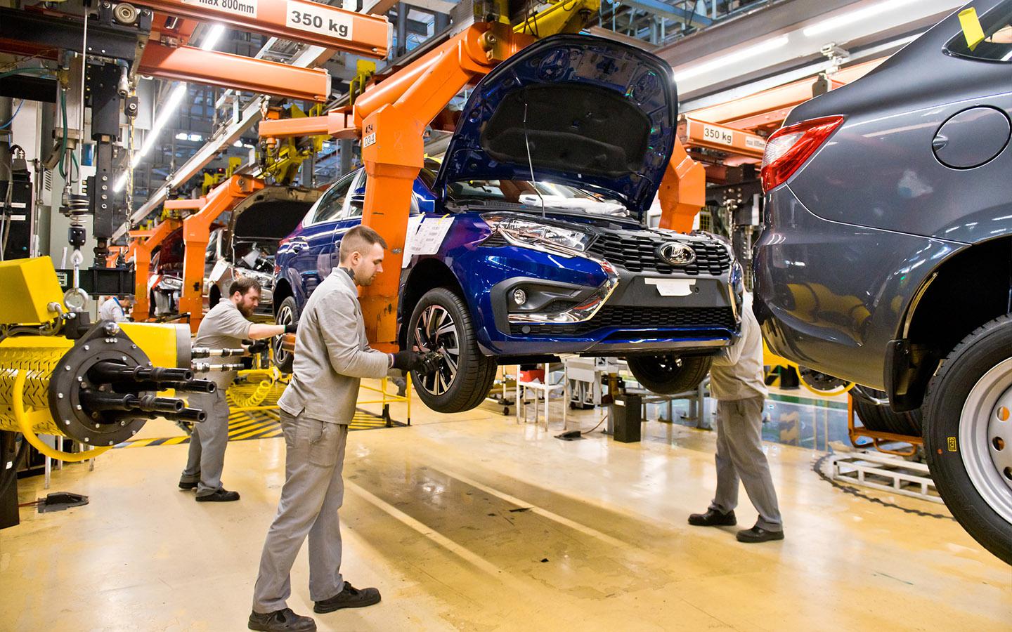 Производство&nbsp;Lada Iskra