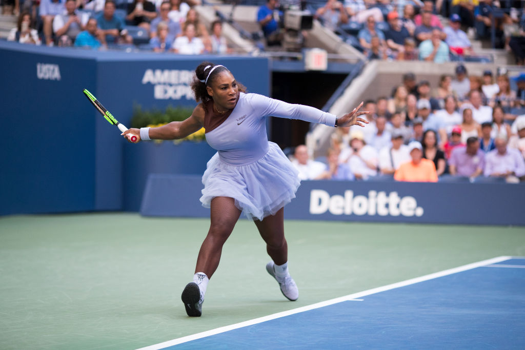 Серена Уильямс на Открытом теннисном турнире, Нью-Йорк, США, 2018