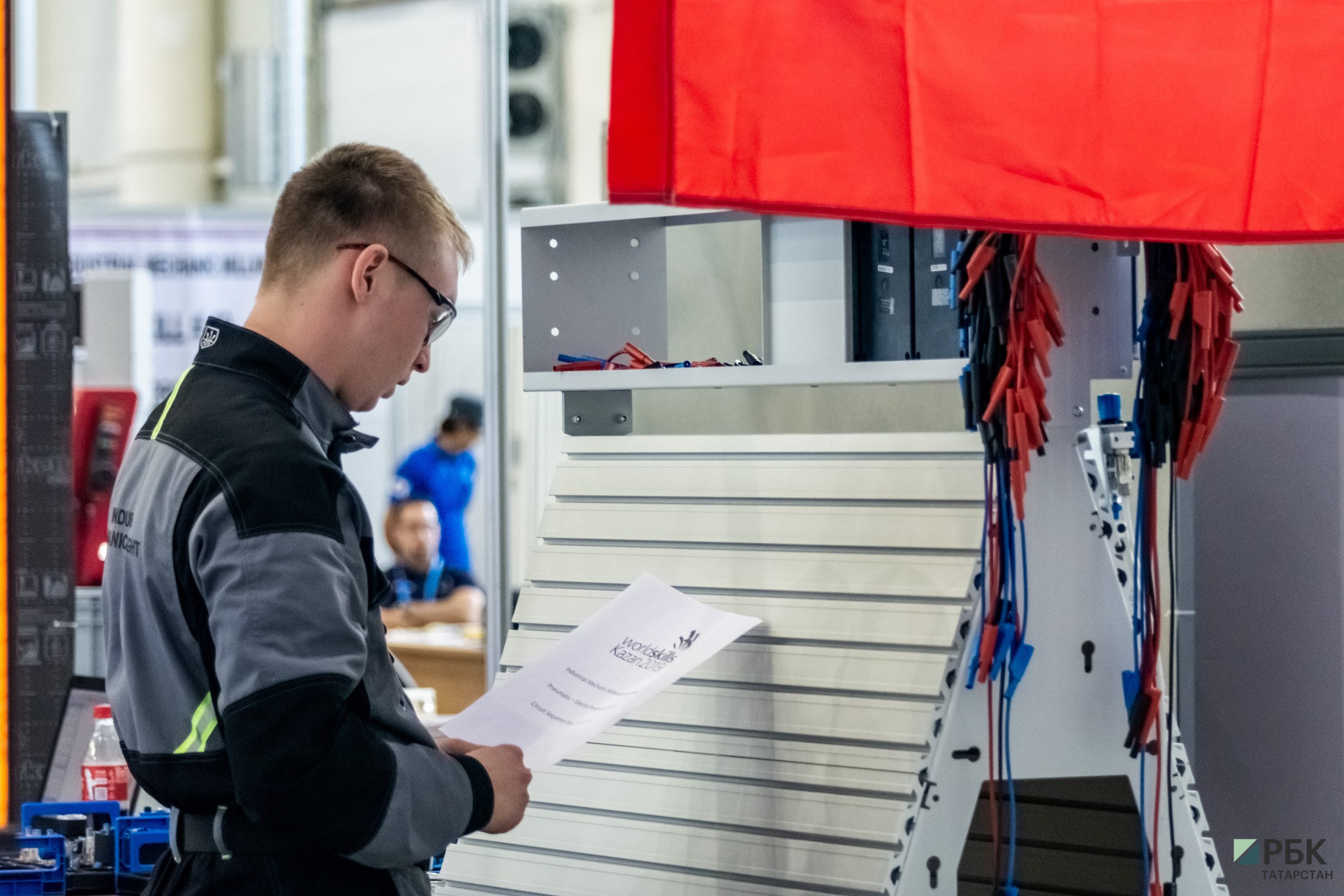 В Казани завершается соревновательная часть WorldSkills. Фоторепортаж