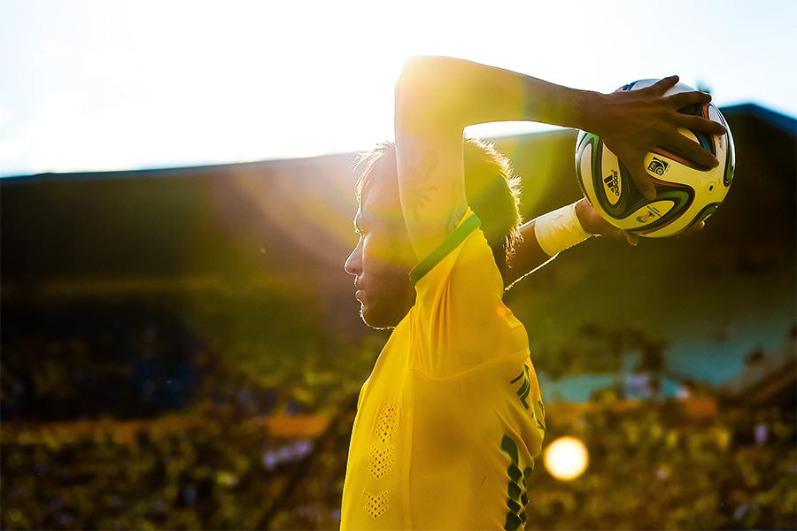 Неймар в составе сборной Бразилии, 2014 год