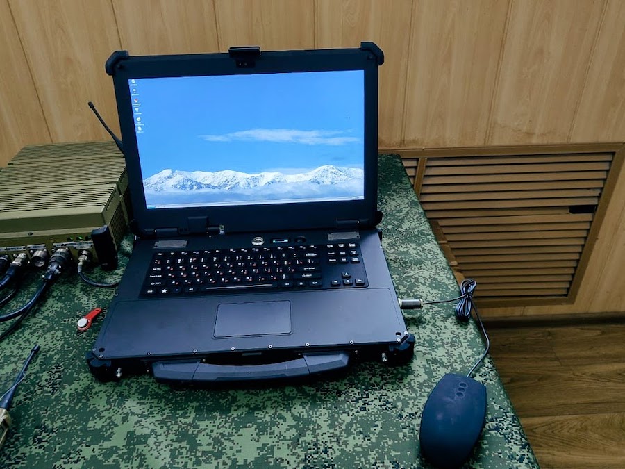 Защищенный военный ноутбук