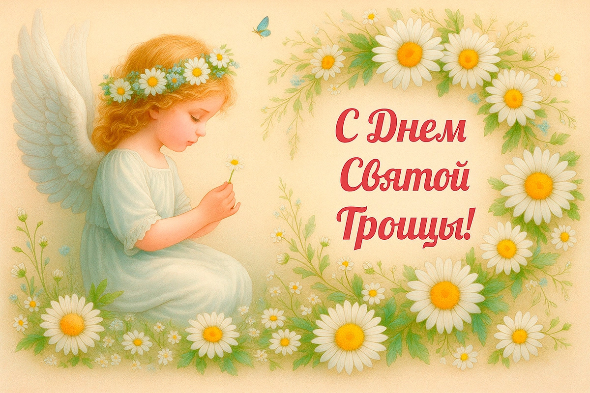 Открытки с Троицей. 30 красивых, старинных открыток со Святой Троицей