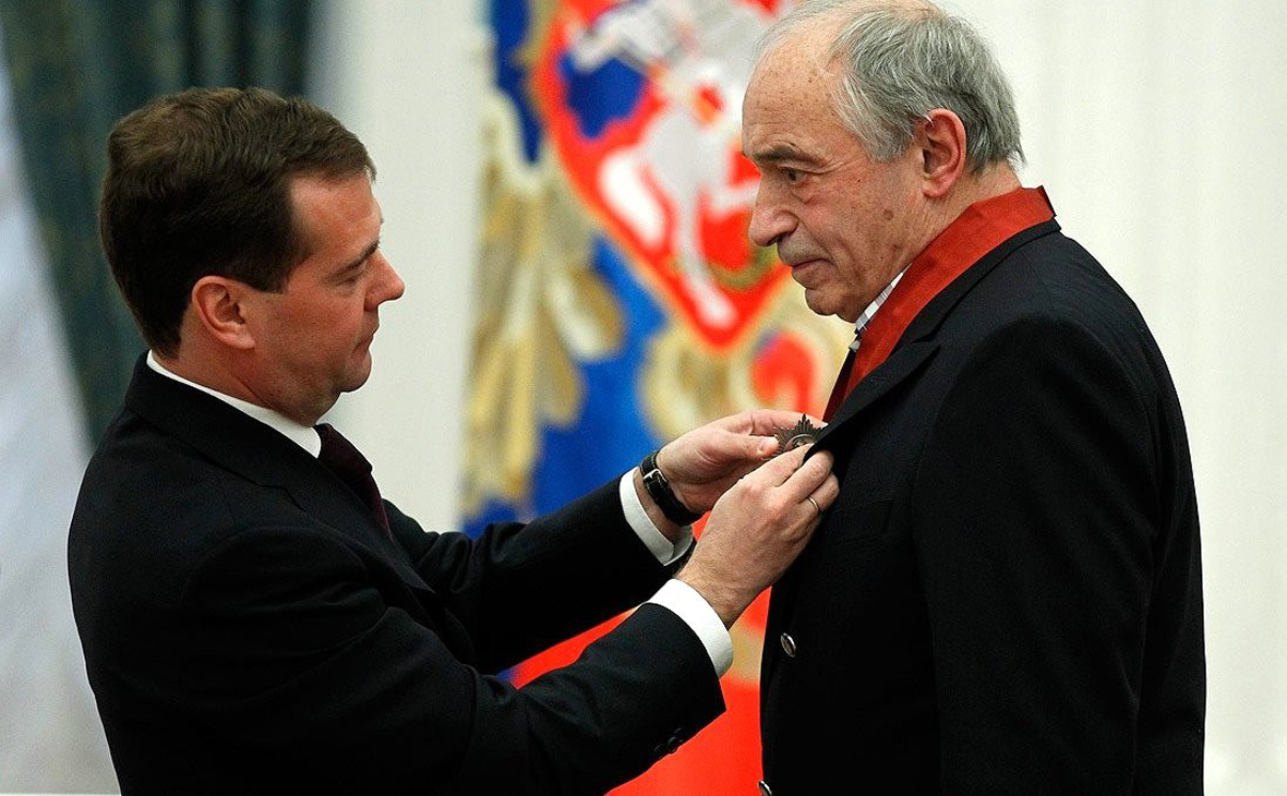 Дмитрий Медведев и Валентин Гафт