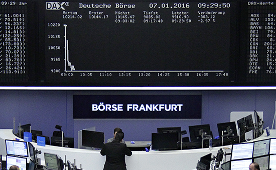 Фондовая биржа во Франкфурте