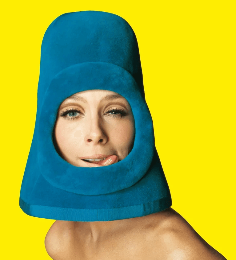 Образ Pierre Cardin, фото для обложки журнала Ragazza Pop, 1972