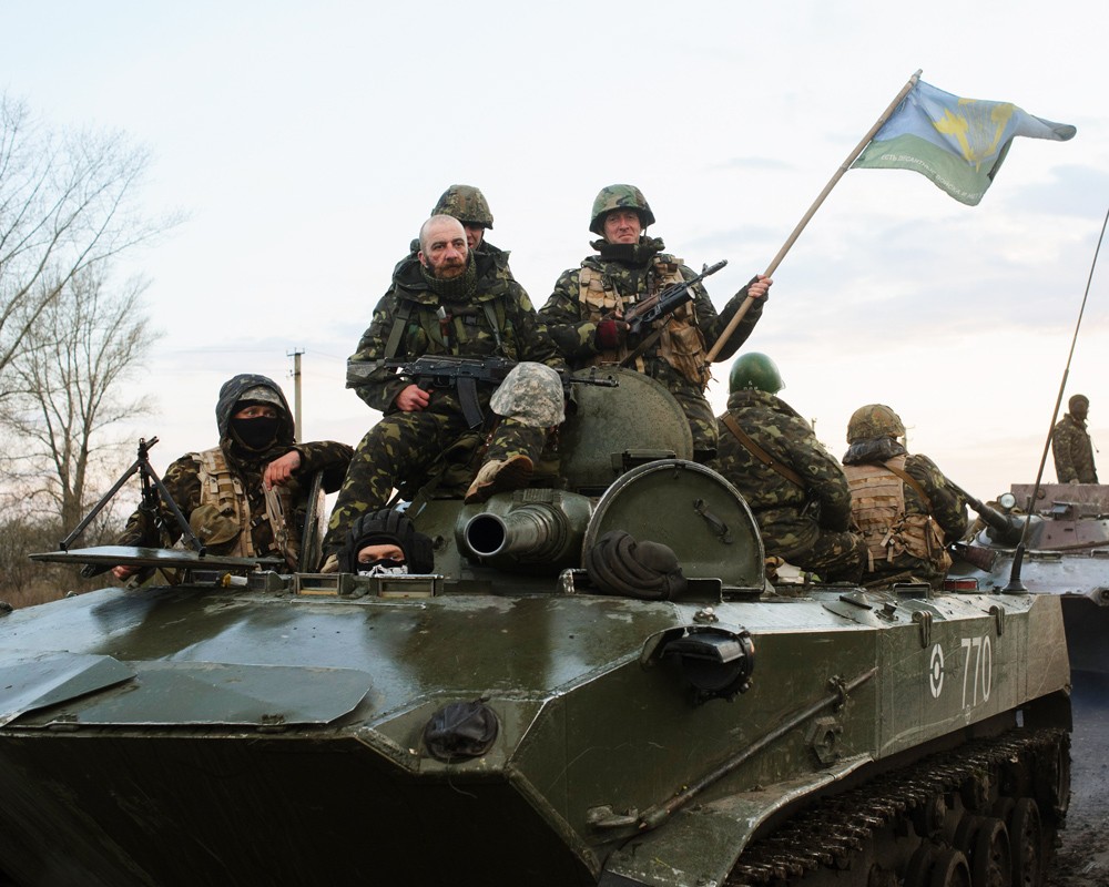 Столкновения на востоке Украины. Онлайн