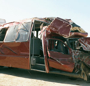 В Кении разбился автобус, 23 человека погибли, 33 ранены