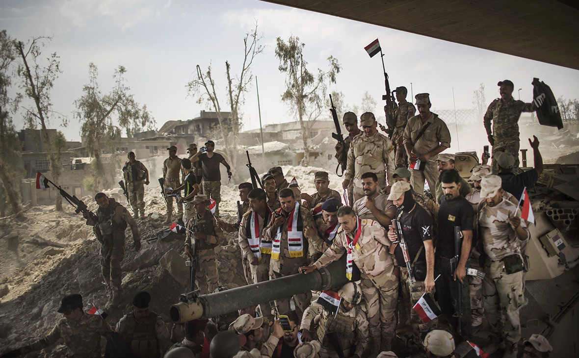 Солдаты иракской армии в Мосуле