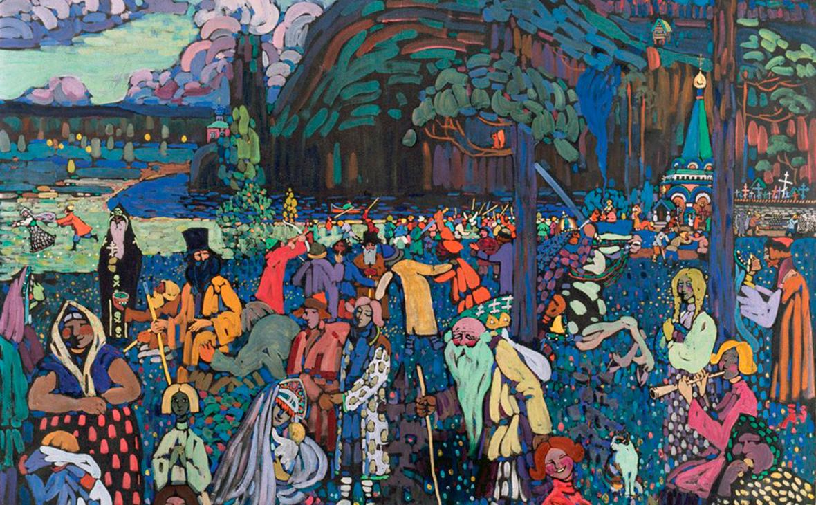 Картину Кандинского «Красочная жизнь» продали на Christie’s за £27 млн