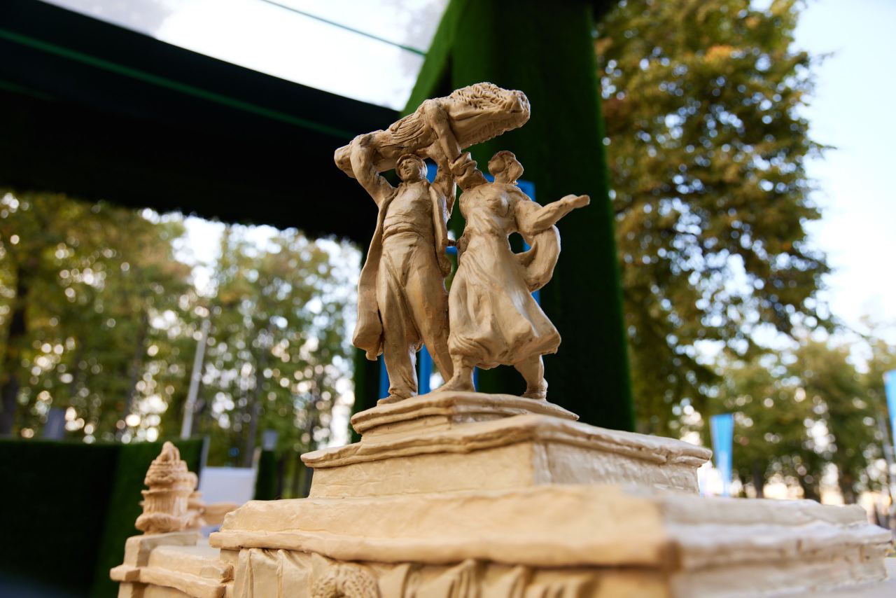 Макеты объектов реставрации на МУФ