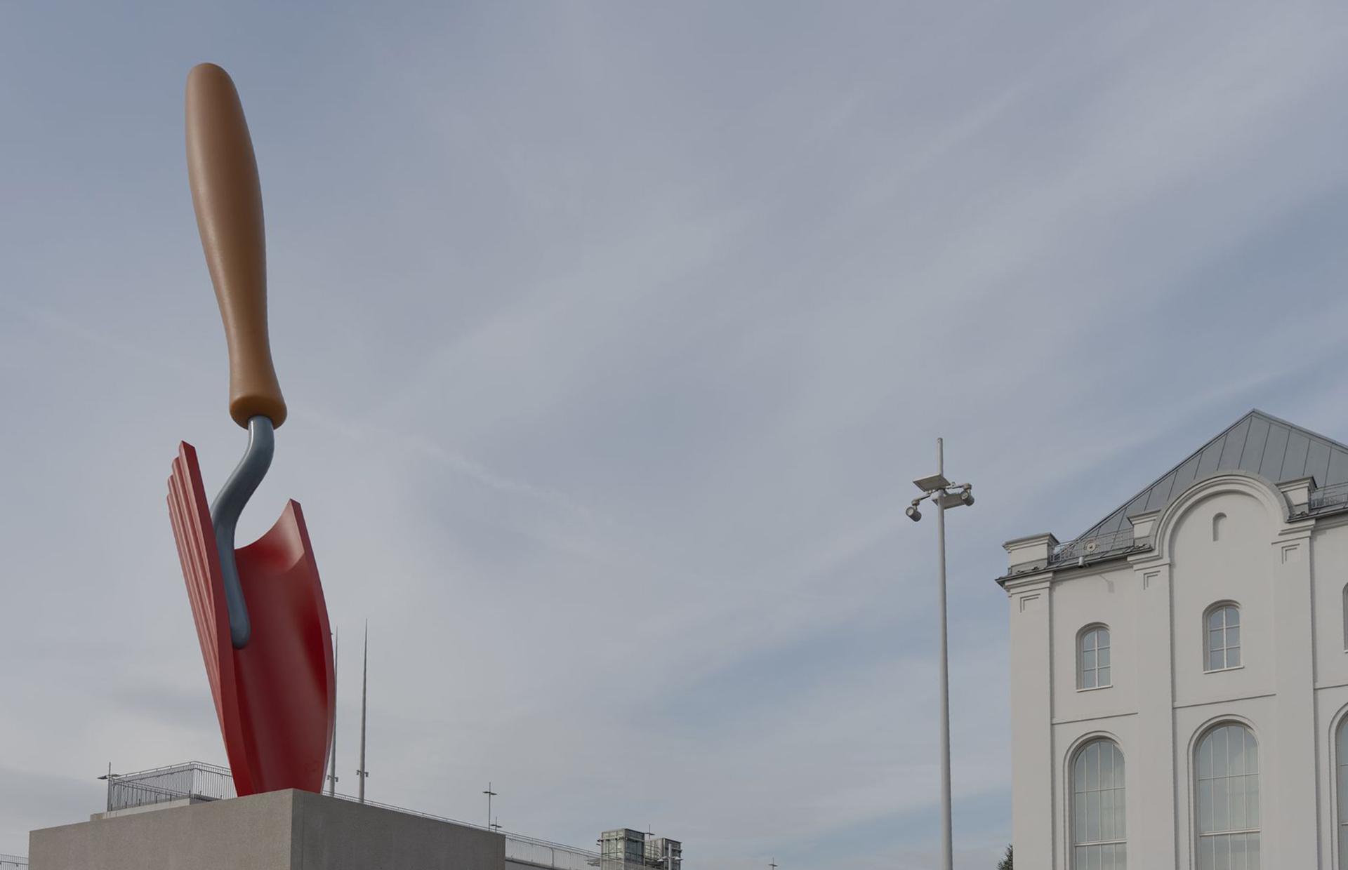 Клас Олденбург и Косье ван Брюгген, «Садовая лопатка»