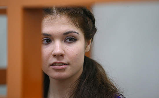Бывшая студентка МГУ Варвара Караулова. Октябрь 2016 года

​
