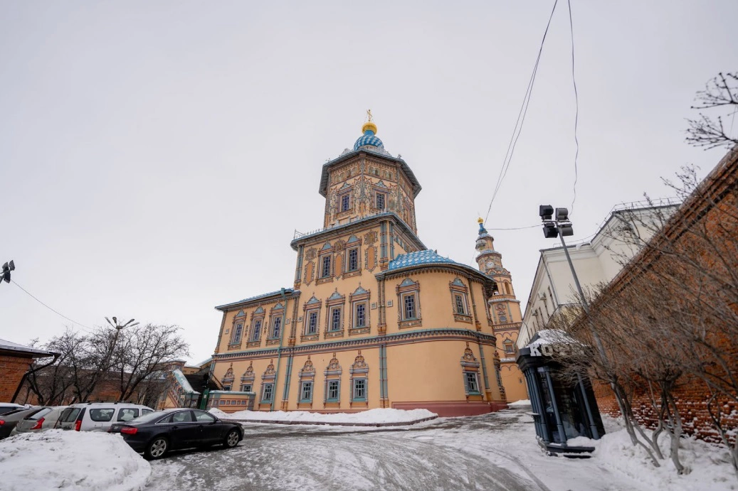 скриншот презентации председателя Комитета РТ по охране объектов культурного наследия Ивана Гущина