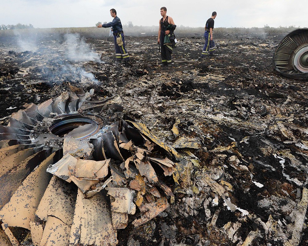 Крушение малазийского Boeing 777 в Донецкой области