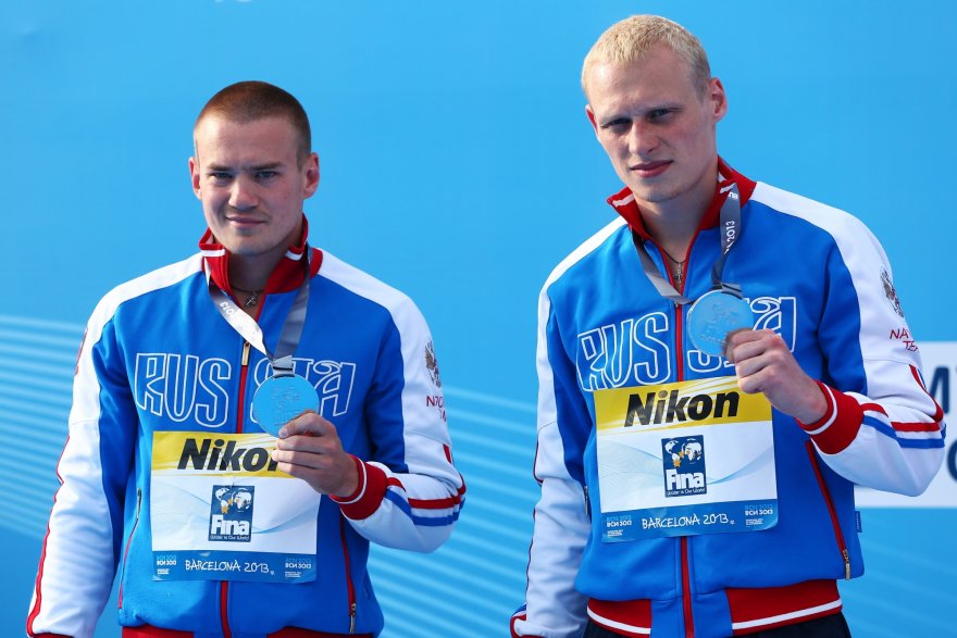Илья Захаров и Евгений Кузнецов взяли «золото» по прыжкам в воду