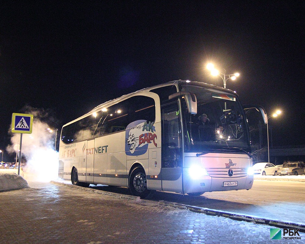 В Казань прибыла олимпийская сборная по хоккею