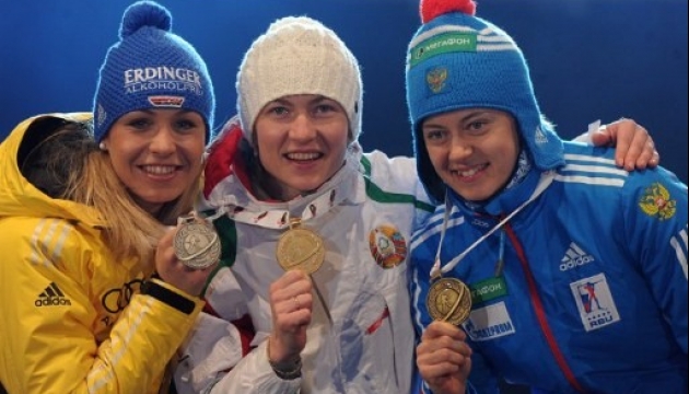 Сборная России завоевала 2 медали на ЧМ по биатлону