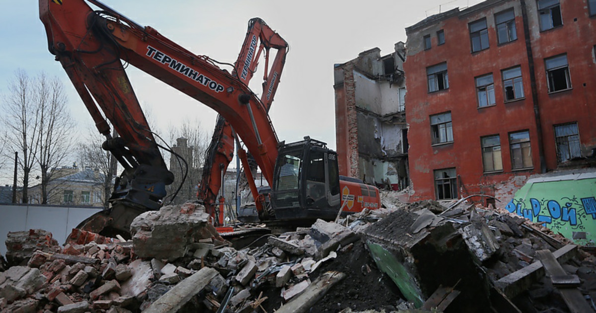 Снос хрущевок в спб план