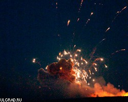 В Ульяновске идет утилизация снарядов, поврежденных при пожаре