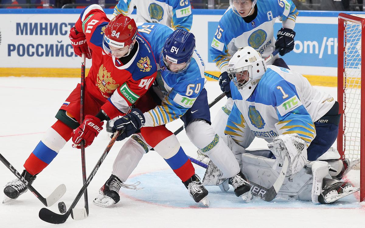 Сборная России обыграла Казахстан на Кубке «Первого канала»