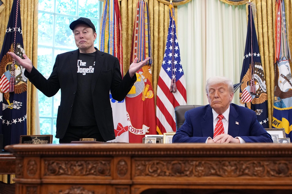 Илон Маск объявил, что покинет свою должность в администрации Трампа, чтобы сосредоточиться на своем бизнесе, 30 мая 2025 года