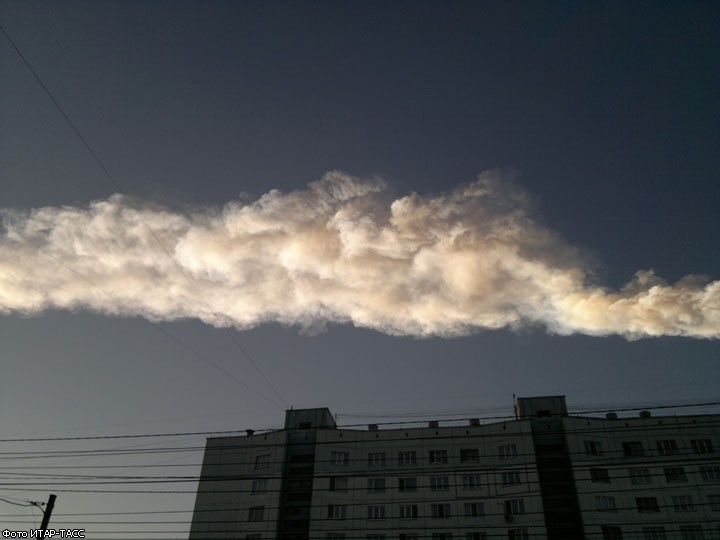 Падение метеорита в Челябинске