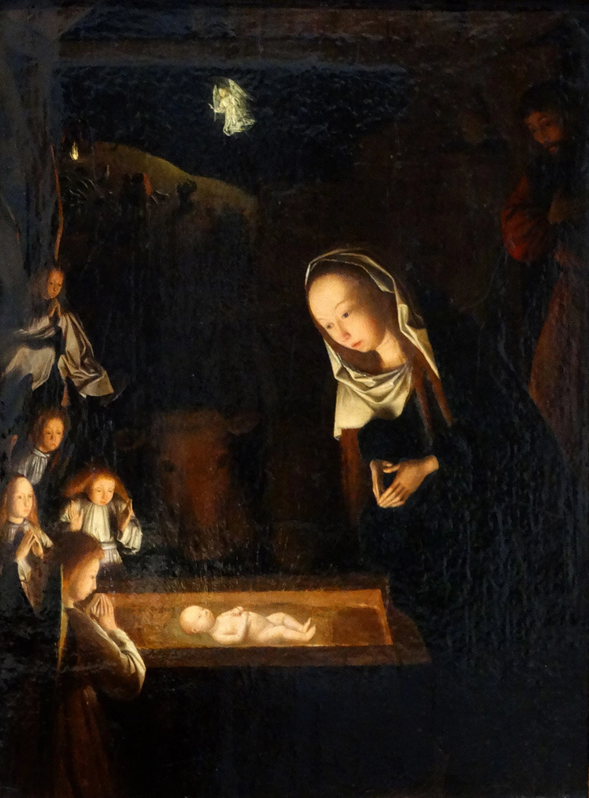 <p>&laquo;Рождество ночью&raquo;, картина кисти нидерландского художника&nbsp;Гертгена тот Синт-Янса&nbsp;</p>