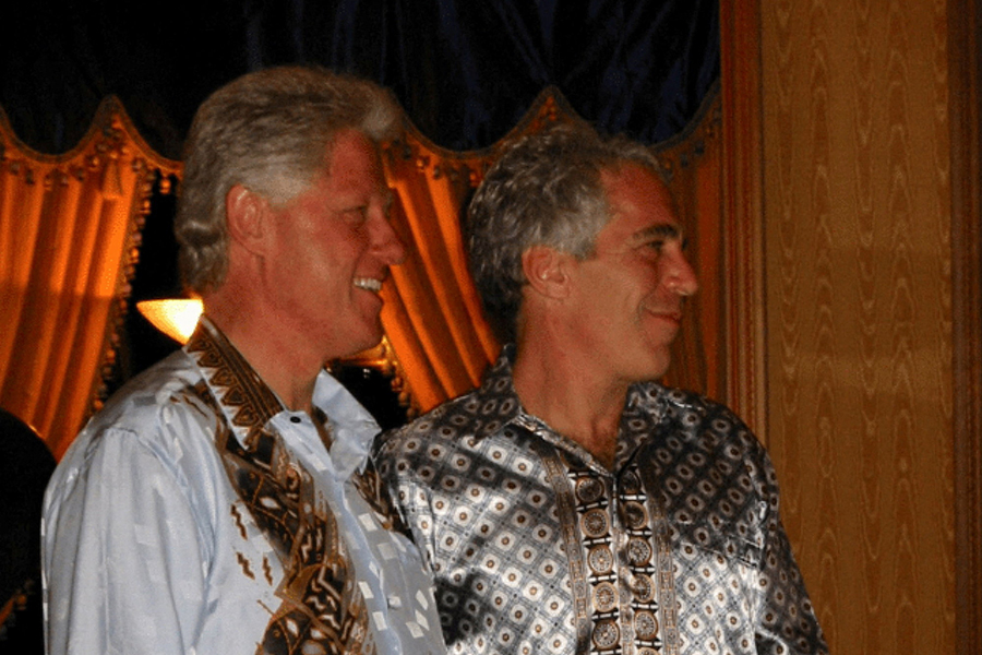 Билл Клинтон и Джеффри Эпштейн

