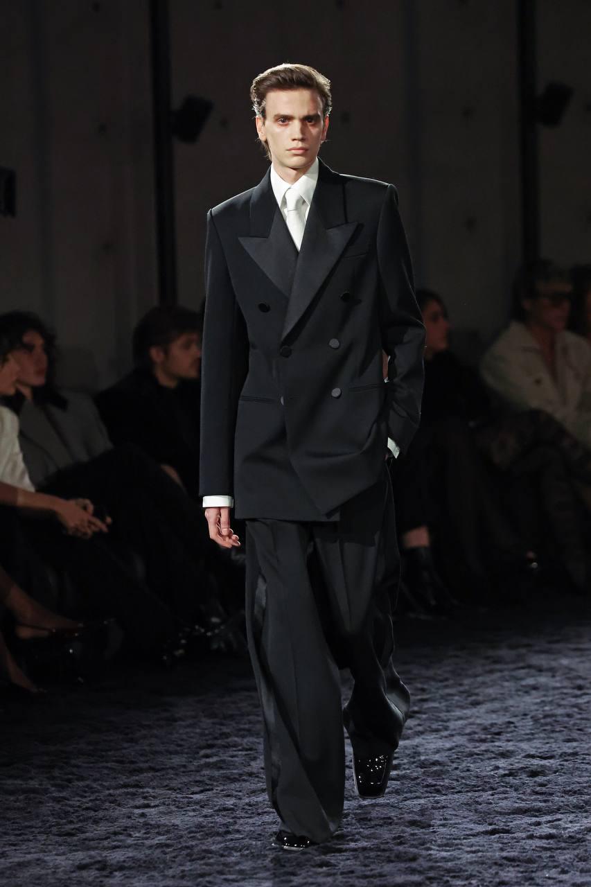 Saint Laurent, menswear осень-зима 2024