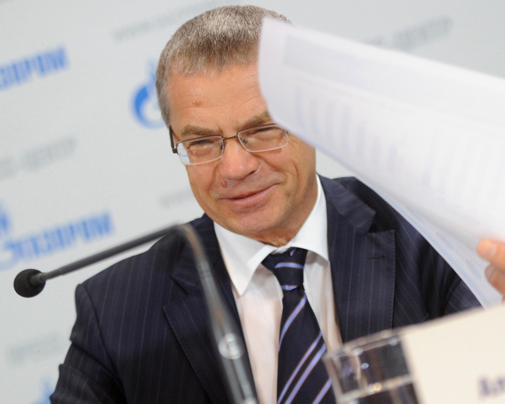 Глава ООО "Газпром экспорт" Александр Медведев