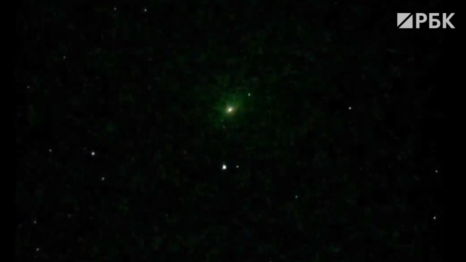 Как выглядела «зеленая комета», которая пролетела над Землей