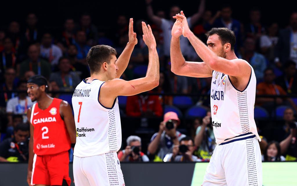 Сборная Сербии второй раз в истории вышла в финал ЧМ по баскетболу