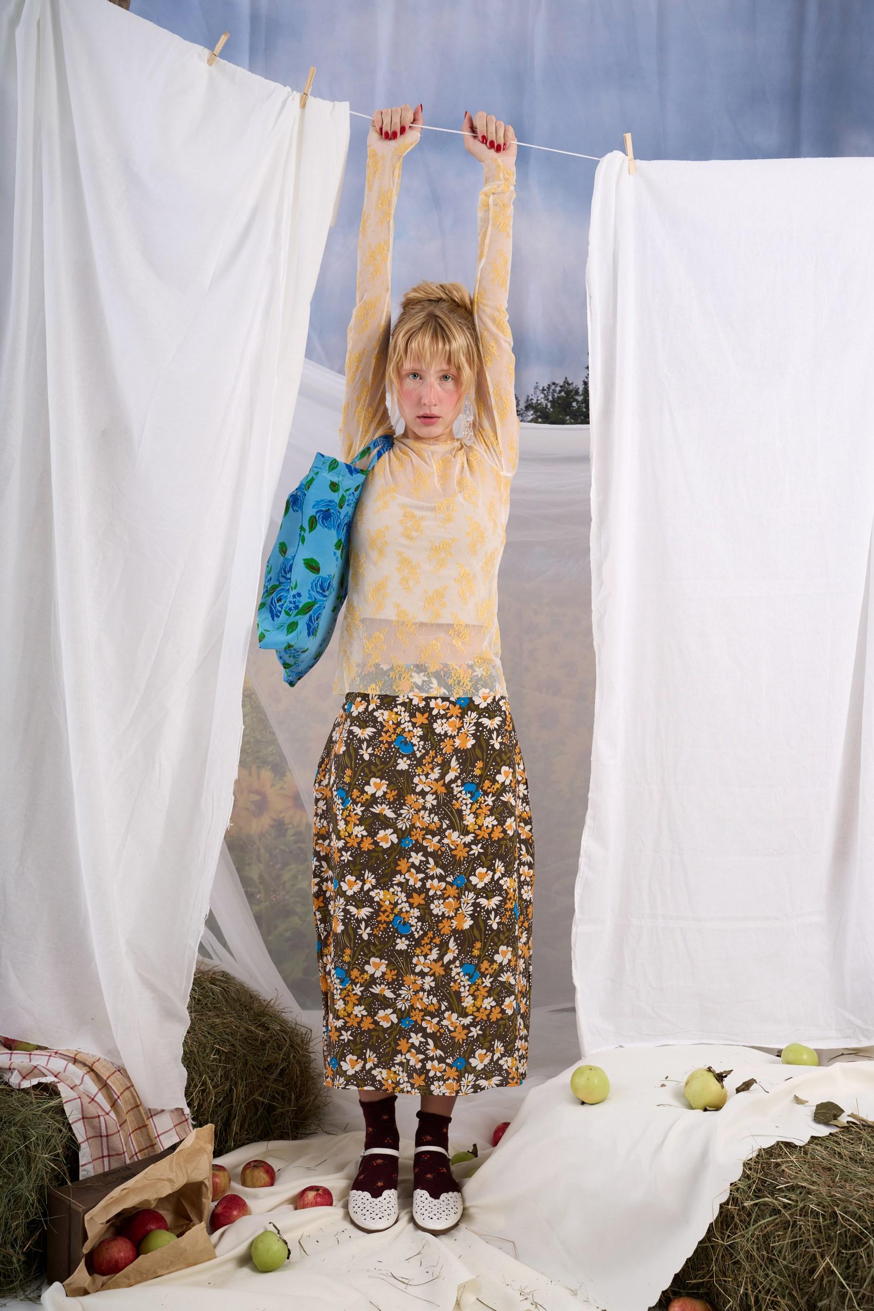 Лукбук новой коллекции «Цветут сады в душе»