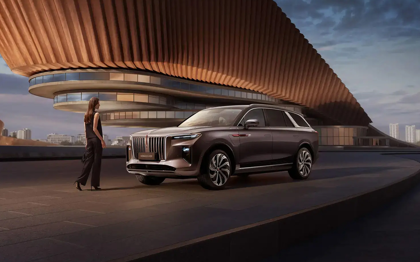 Hongqi E-HS9 предлагается с двумя батареями различной емкости на выбор