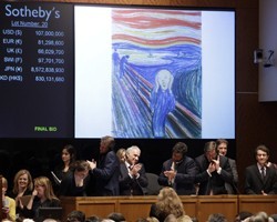 Аукцион Sotheby's: самая дорогая картина в мире продана за $120 млн 