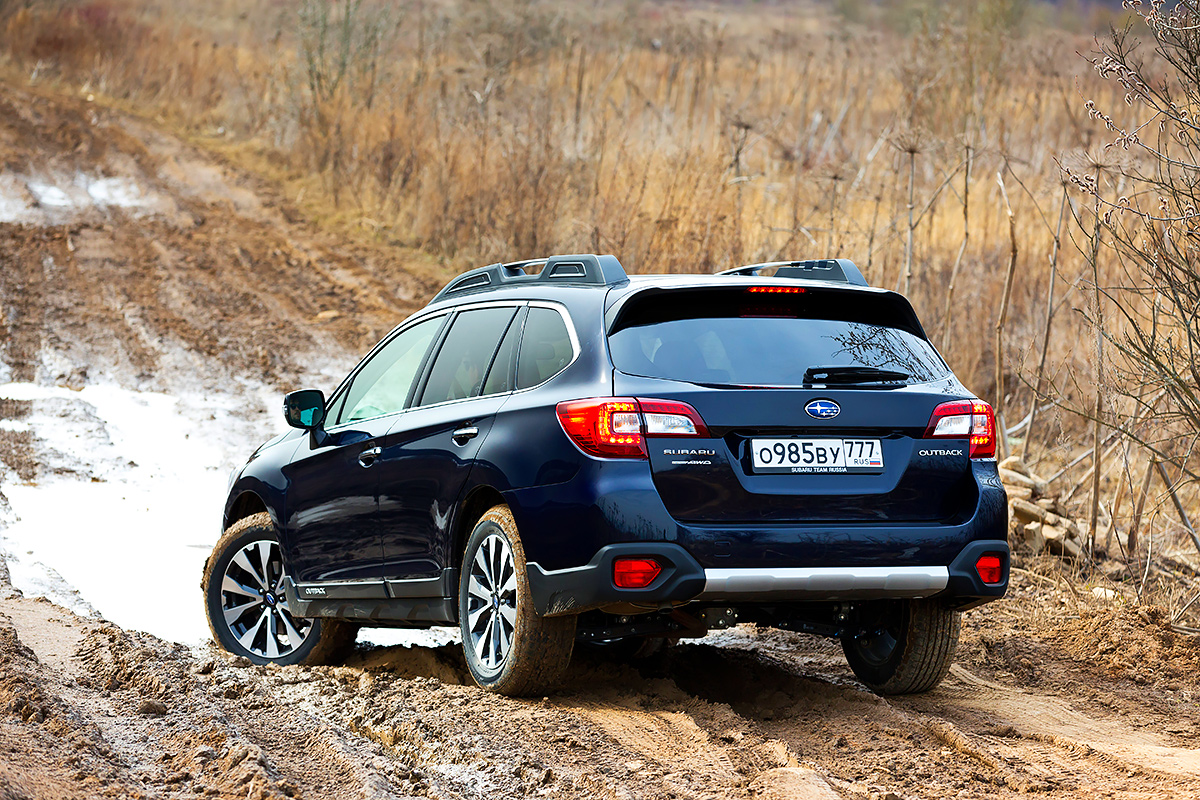 Из двух миров. Тест-драйв Subaru Outback :: Autonews