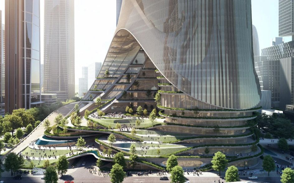 Zaha Hadid Architects построит башню-город в Китае