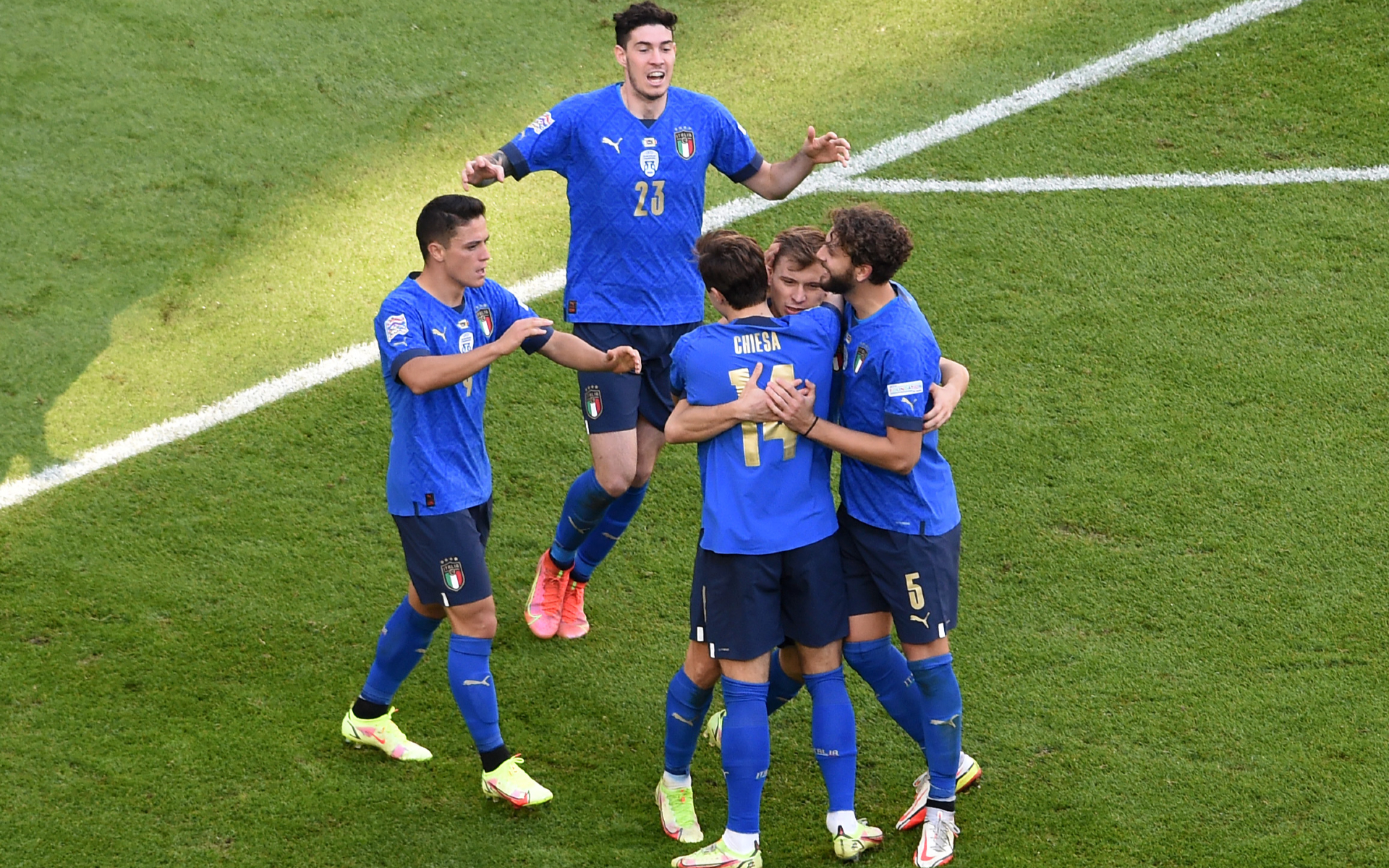 Сборная Италии обыграла команду Бельгии и заняла третье место Лиге наций